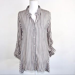 Max Studio Button-Down Top